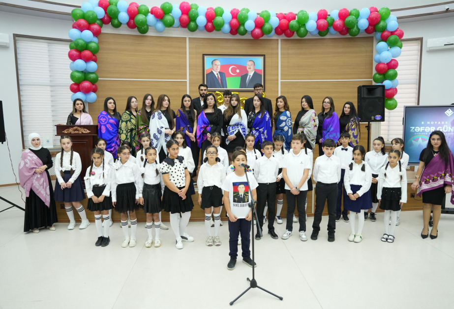 NDU nəzdində Gimnaziya və Beynəlxalq Məktəbin təşkilatçılığı ilə “Zəfərin Səsi” adlı tədbir keçirilib