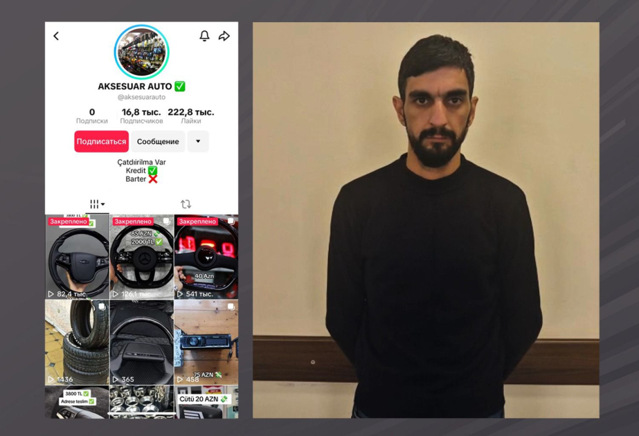 “TikTok”da saxta elanlar paylaşaraq vətəndaşların pulunu ələ keçirən şəxs saxlanılıb