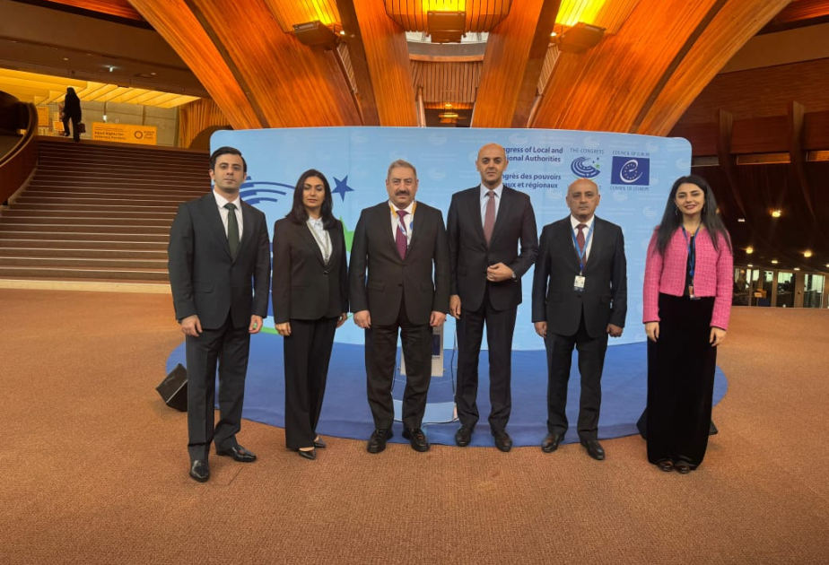 Avropa Şurasının Yerli və Regional Hakimiyyətlər Konqresinin sessiyasında Azərbaycan da təmsil olunub