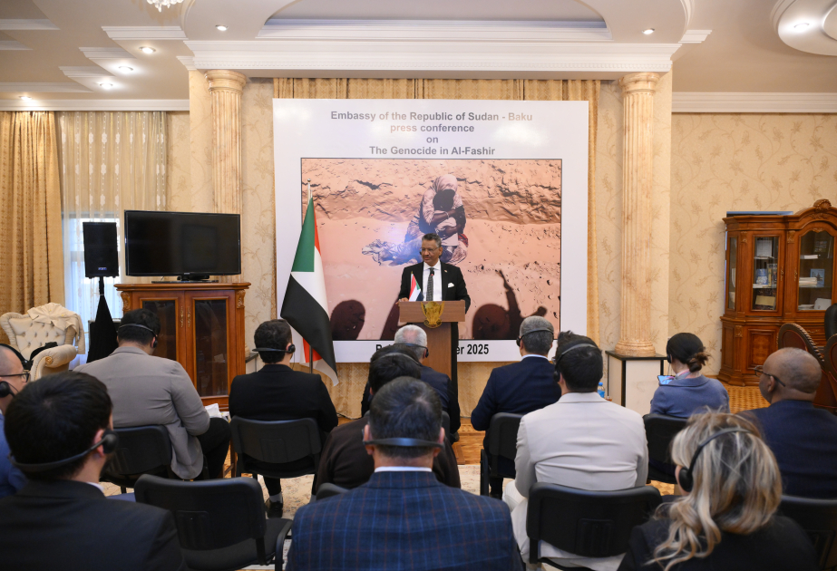 Sudanın Azərbaycandakı səfirliyində Əl-Faşerdə törədilən soyqırımla bağlı mətbuat konfransı keçirilib