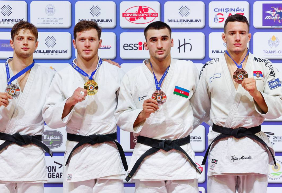 Сборная Азербайджана по дзюдо стала первой на чемпионате Европы