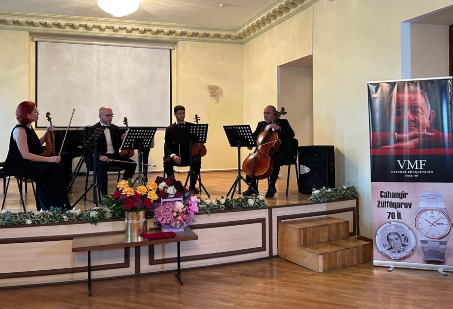 Bəstəkar Cahangir Zülfüqarovun anadan olmasının 70 illiyinə həsr olunmuş müəllif konserti keçirilib