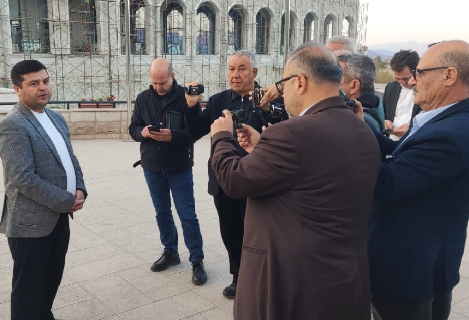 Qars, Ərzurum və İğdırdan olan jurnalistlər Qarabağa səfər ediblər