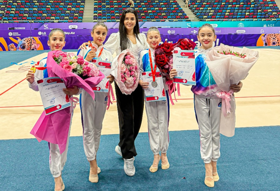Naxçıvan gimnastları beynəlxalq turnirdə 3 medal qazanıblar