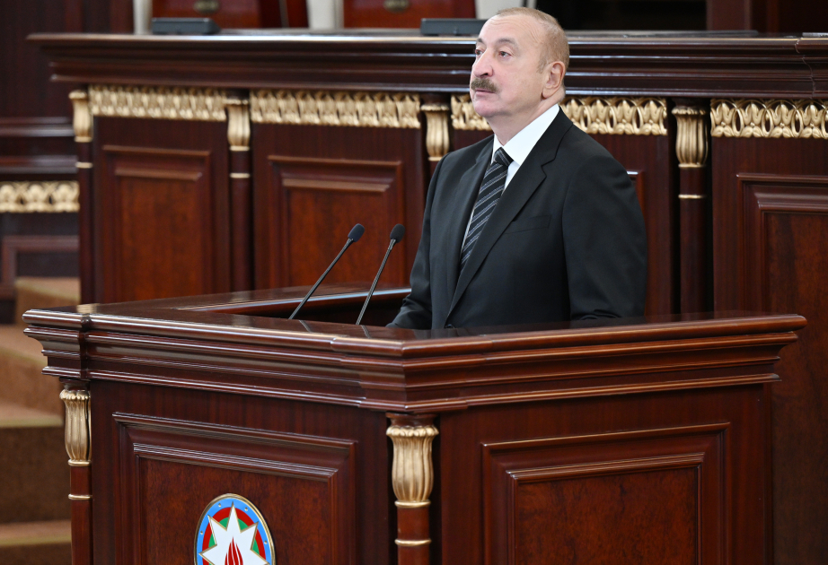 Президент Азербайджана: Не было в истории другой такой страны, которая одержала бы столь яркую, полную и абсолютную Победу, как наша