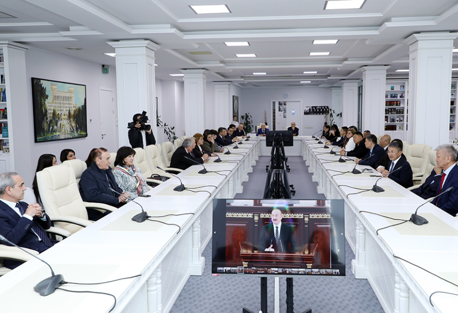 AMEA-nın 80 illik yubileyi çərçivəsində Mərkəzi Elmi Kitabxanada yeni elektron zalın açılışı olub