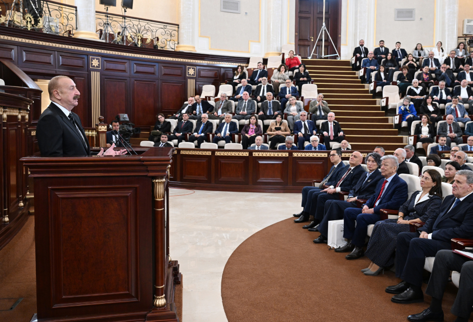 Präsident Ilham Aliyev: Reinhaltung der Sprache der aserbaidschanischen Sprache sollte Pflicht jedes aserbaidschanischen Bürgers sein