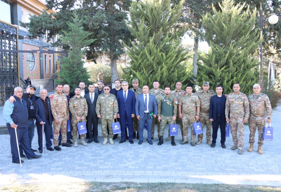 Vətən müharibəsi əlillərinə hədiyyələr təqdim edilib