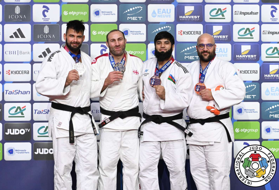 Mondiaux vétérans : un judoka azerbaidjanais remporte le bronze à Paris