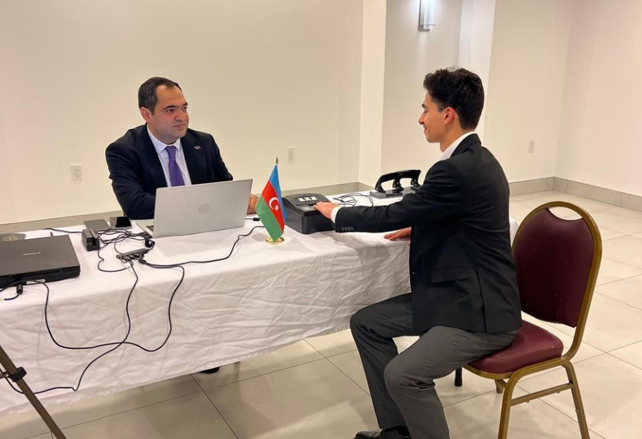 La Embajada de Azerbaiyán en Estados Unidos organiza servicios consulares móviles en otros estados