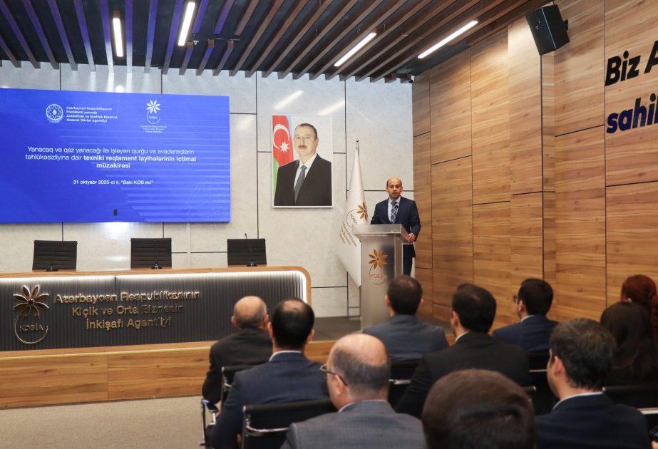 Dörd texniki reqlament layihəsinin ictimai müzakirəsi keçirilib