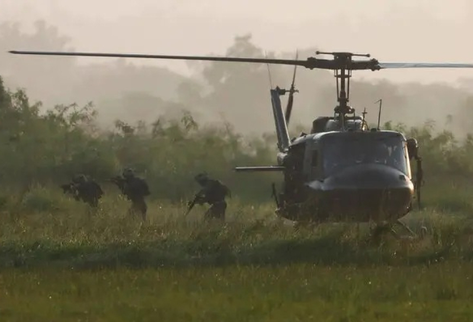 Philippine military helicopter crashes in southern Philippines