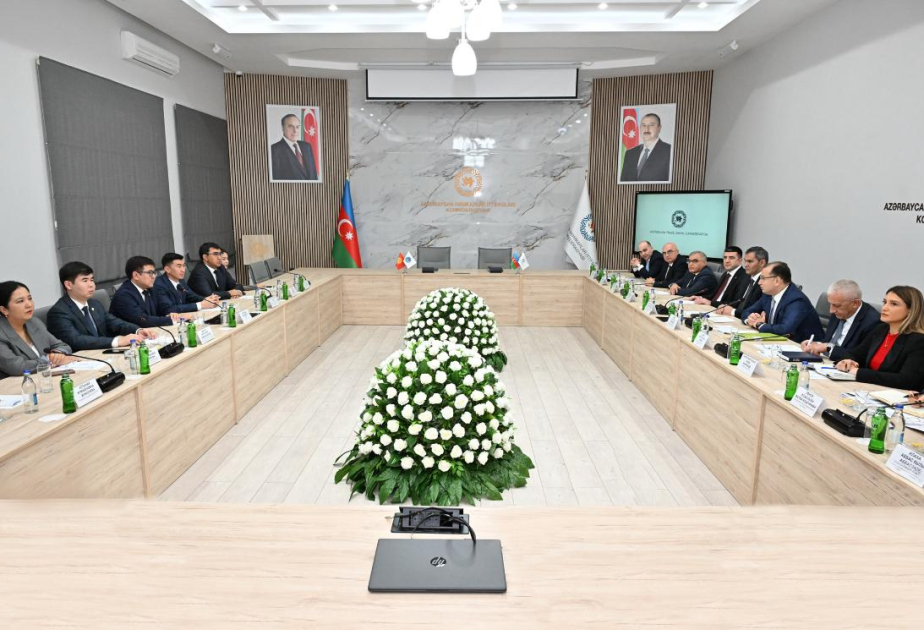 Delegation of Kyrgyzstan Trade Unions studying Azerbaijan’s experience at AHIK