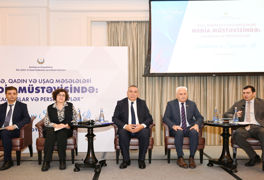 “Ailə, qadın və uşaq məsələləri media müstəvisində: çağırışlar və perspektivlər” mövzusunda konfrans keçirilib VİDEO