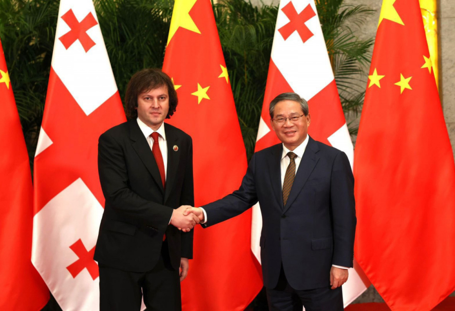 Gürcüstan və Çin Orta Dəhliz layihəsində birgə əməkdaşlıq məsələlərini müzakirə edib - AZƏRTAC