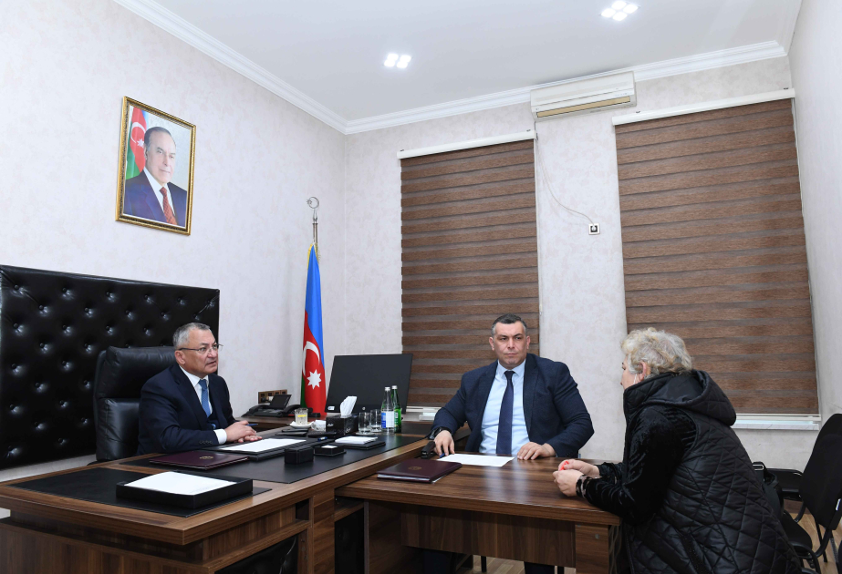 Dövlət Komitəsində vətəndaşların müraciətləri dinlənilib