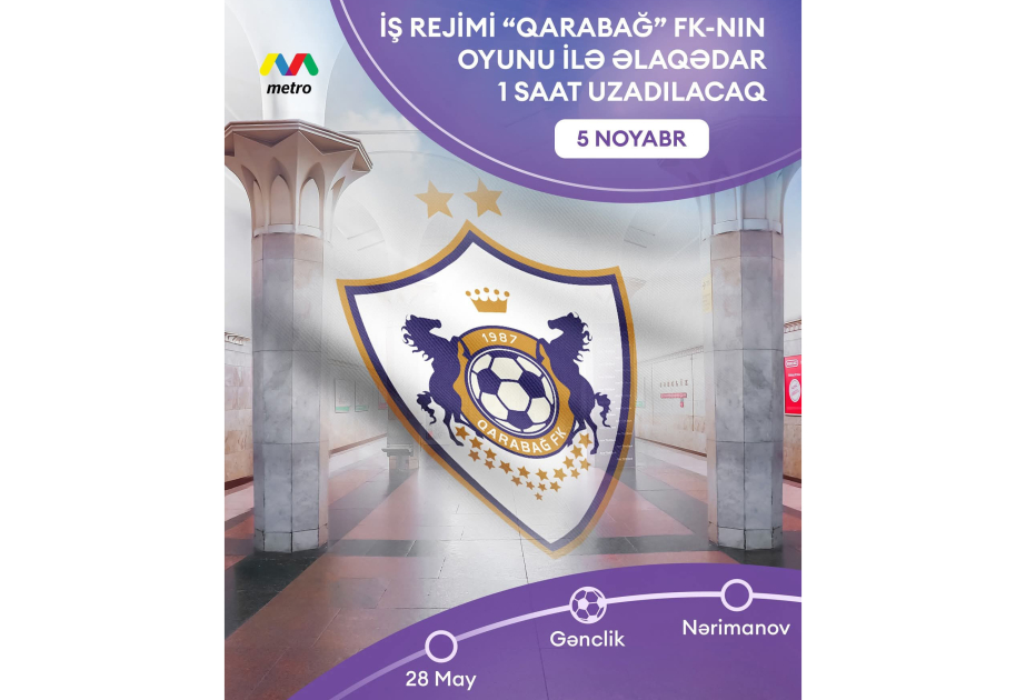 Bakı metrosu uzadılmış iş rejimində çalışacaq