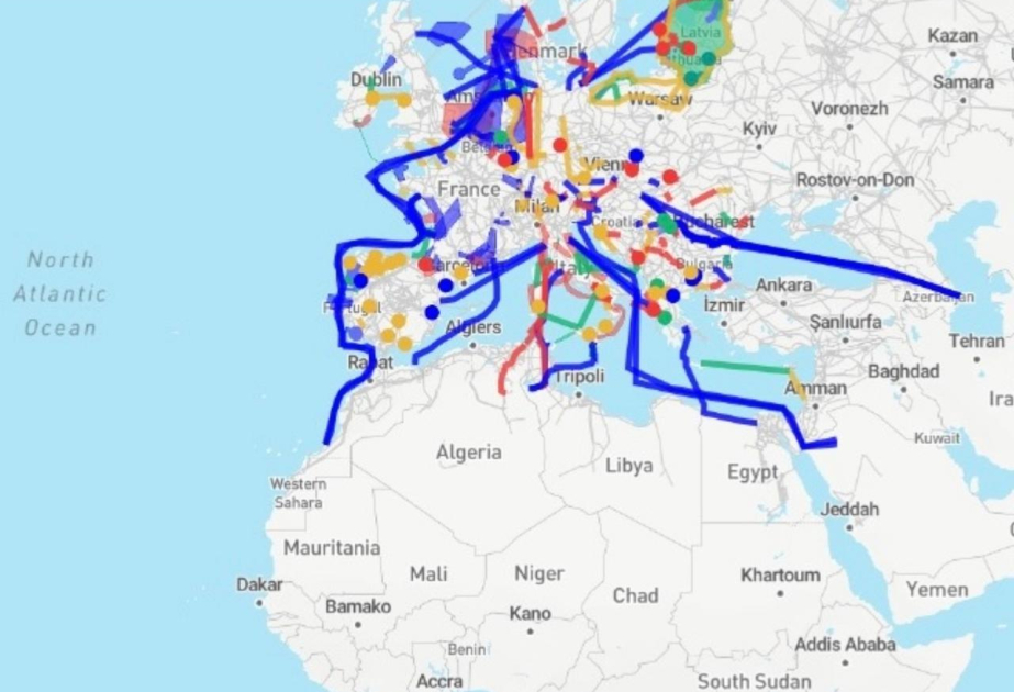 “Xəzər-Qara dəniz-Avropa Yaşıl Enerji Dəhlizi”nin Faza 1 və Faza 2 layihələri TYNDP 2026 portfelinə daxil edilib