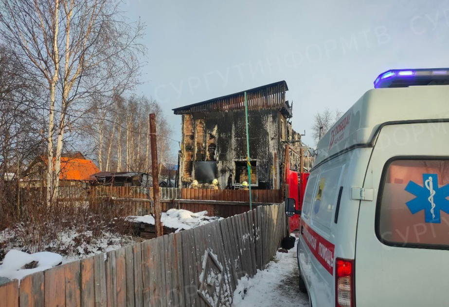 Семь человек погибли при пожаре в Сургуте
