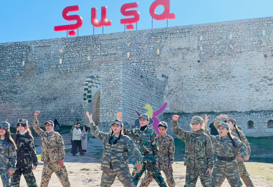 Открытый урок на освобожденных землях: школьники села Гюшун прониклись духом Победы в Шуше  ФОТО