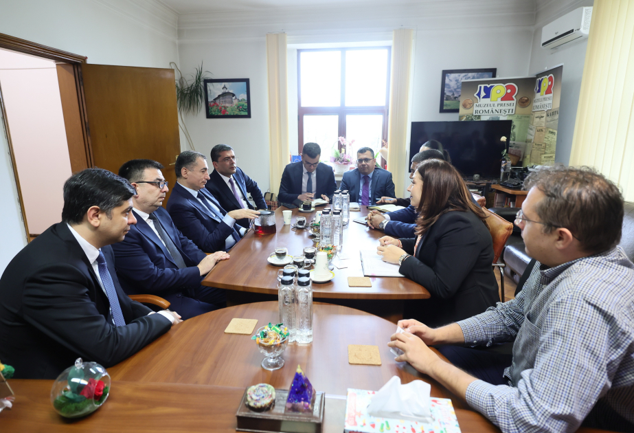 Обсуждены вопросы углубления сотрудничества между национальными информационными агентствами Азербайджана и Румынии ВИДЕО