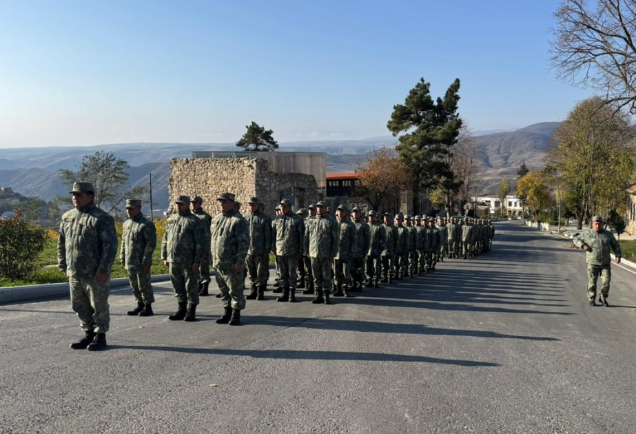 Marcha de la Victoria en Lachin con motivo del quinto aniversario del Día de la Victoria