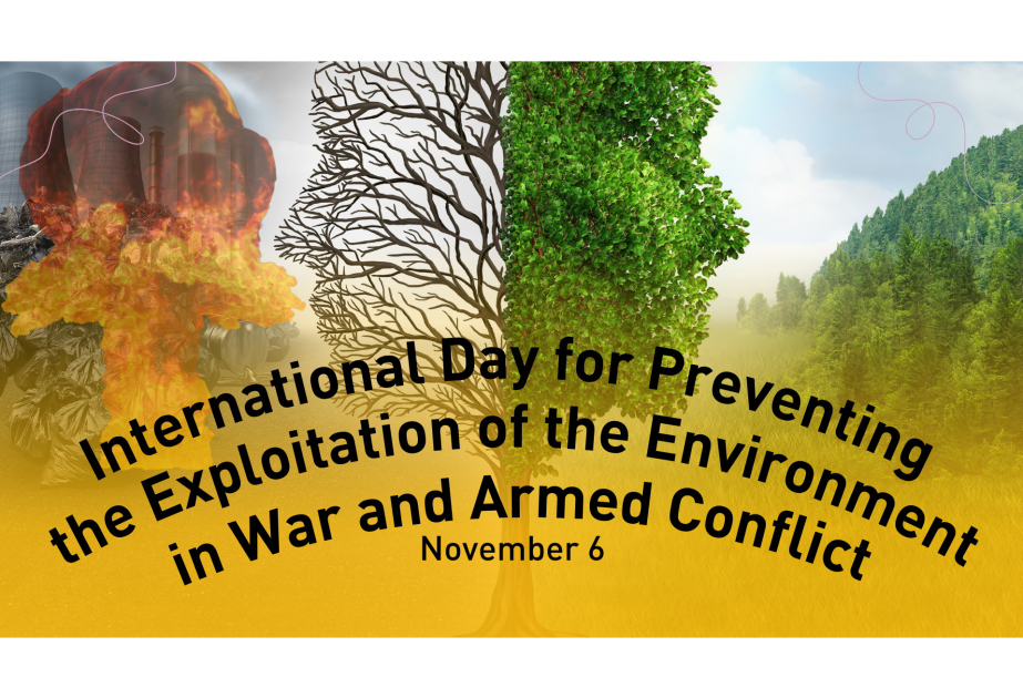 November 6 marks International Day for Preventing Exploitation of Environment in War and Armed Conflict