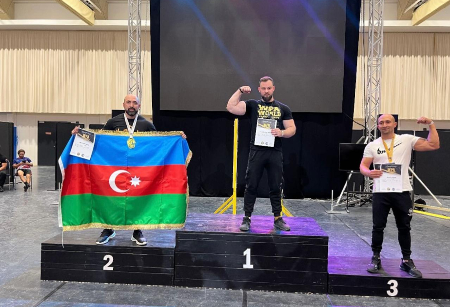Azerbaijan's strongman team shine with two golds at world championships in Hungary
