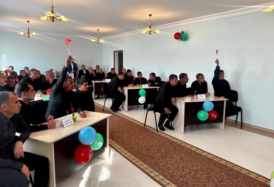 Naxçıvanda məhkumlar arasında intellektual oyun keçirilib