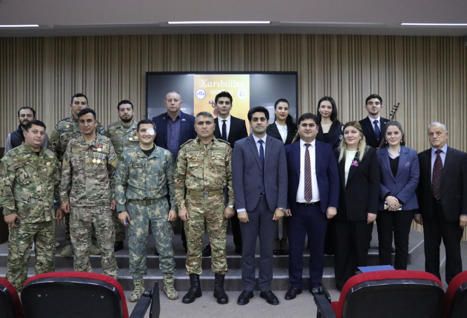 Azərbaycan Universitetində “Xarıbülbül qoxusu” adlı tədbir təşkil olunub