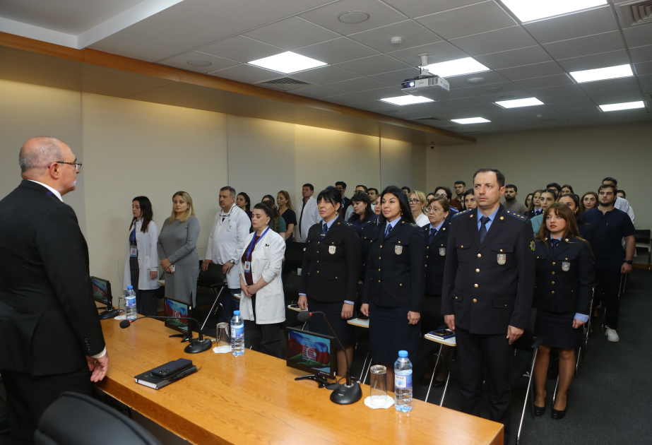 Mərkəzi Gömrük Hospitalında "Konstitusiya və Suverenlik İli"nə həsr olunmuş tədbir