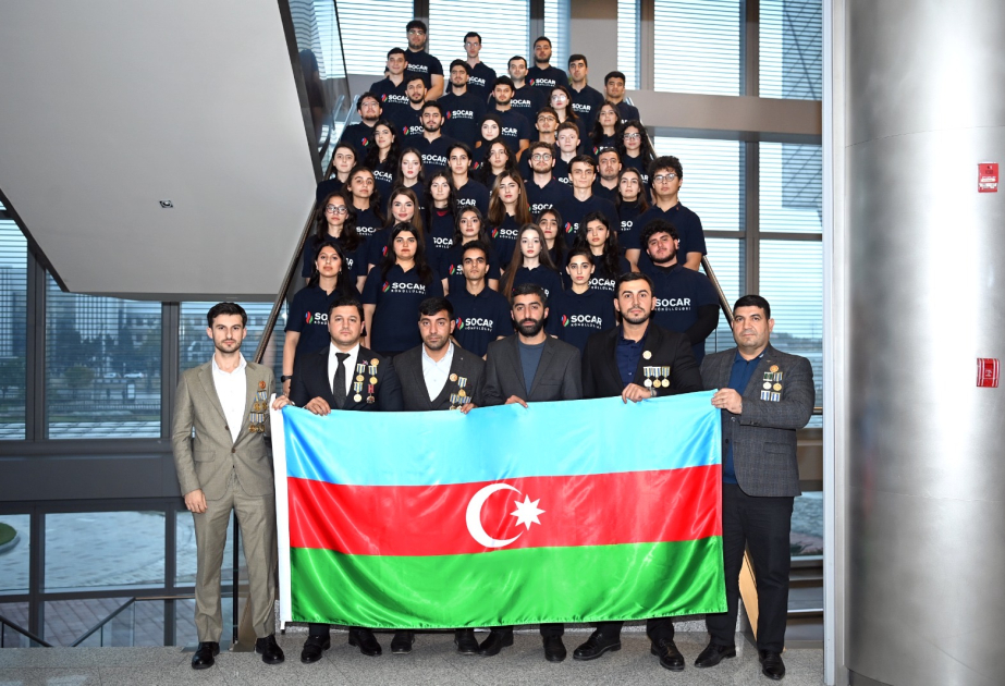 SOCAR-ın təşkilatçılığı ilə “Vətən müharibəsi qəhrəmanları ilə bir gün” adlı layihə həyata keçirilib