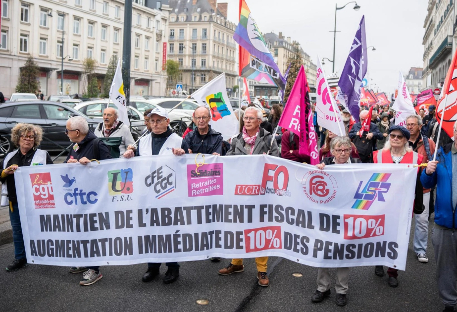 France / Budget 2026 : mobilisation nationale des retraités contre les incertitudes budgétaires