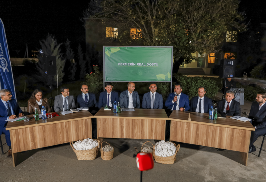 Saatlıda “Aqrar sahədə dövlətin dəstək mexanizmləri” mövzusunda panel müzakirə keçirilib