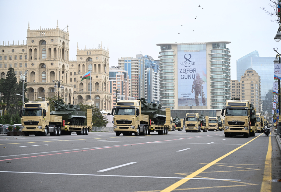 Des exercices organisés dans le cadre des préparatifs du défilé militaire dédié au Jour de la Victoire