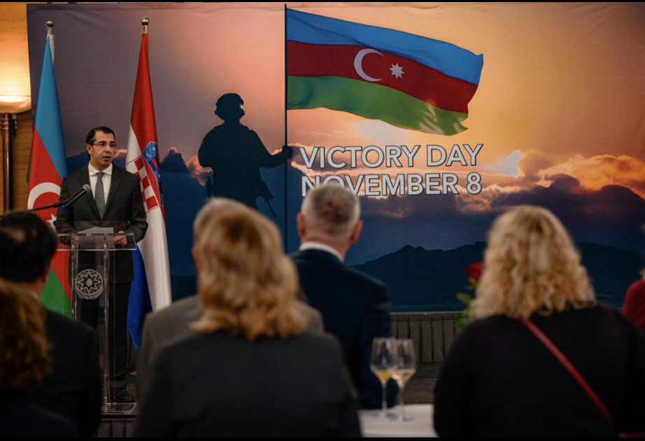 Xorvatiyada Zəfər Günü qeyd olunub