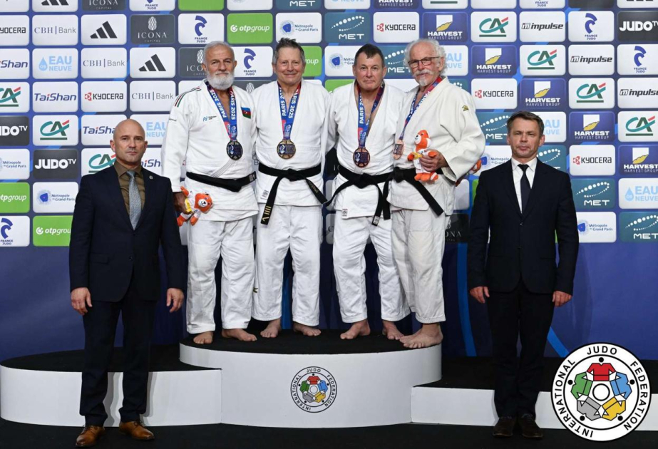 Azərbaycanın veteranlardan ibarət cüdo millisi dünya çempionatını 6 medalla başa vurub