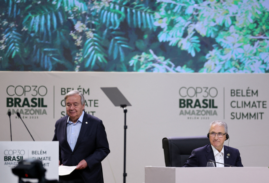 UN chief urges world leaders to drive down global warming