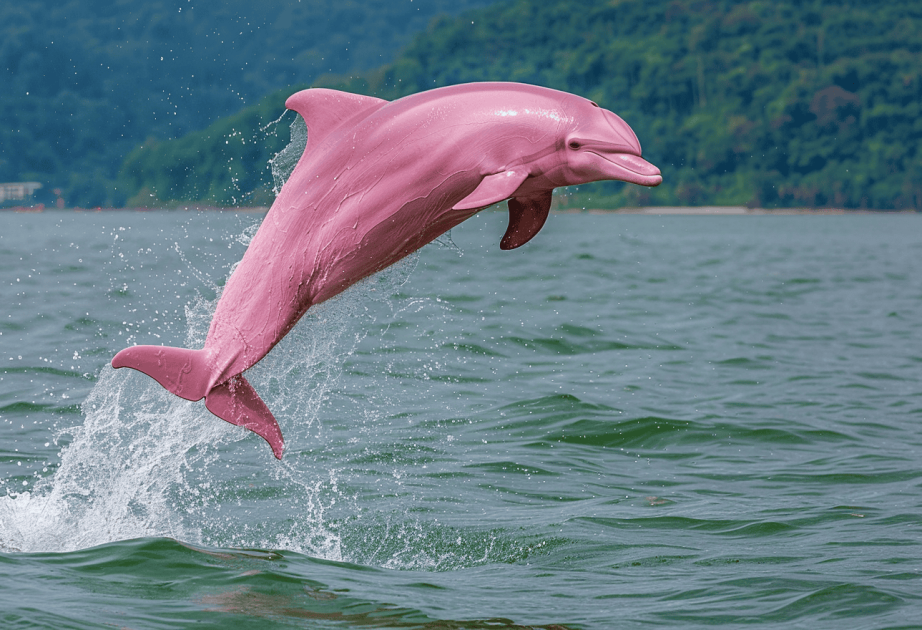 Аномально высокая температура воды привела к массовой гибели розовых дельфинов