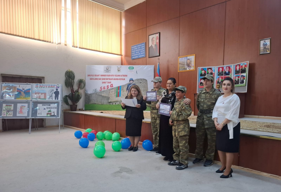 “Zəfər sədası” adlı ədəbi-bədii kompozisiya təqdim olunub