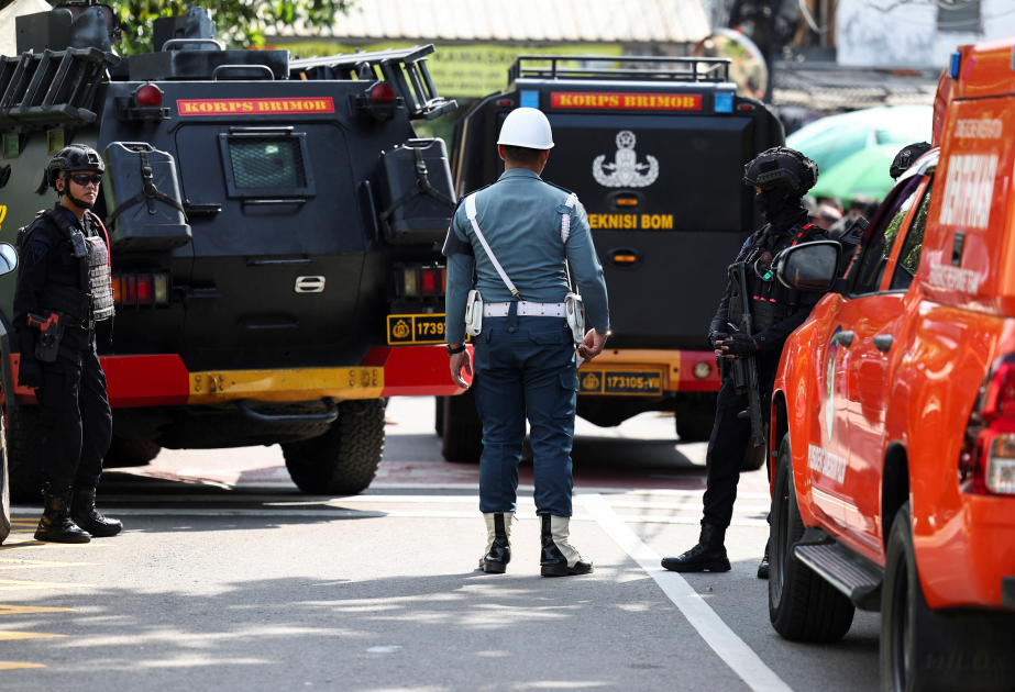 Explosion at mosque in Indonesian capital injures 54 people