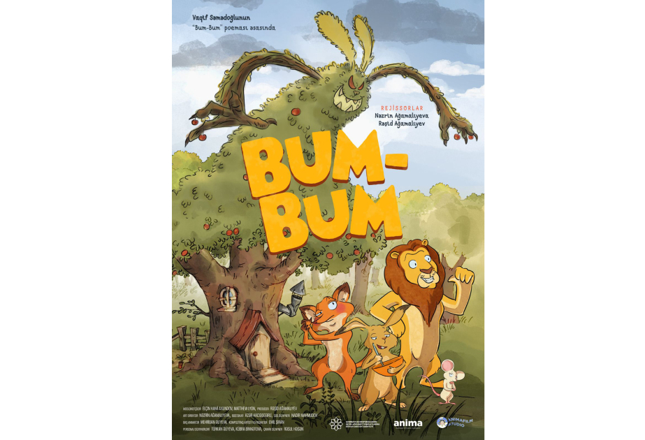 “Bum-bum” animasiya filminin çəkilişi yekunlaşıb