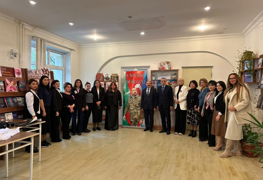 BDU, Tibb Kitabxanası və Azərbaycan Təbabət Muzeyi Zəfərin 5-ci ildönümünə həsr edilən tədbir keçirib