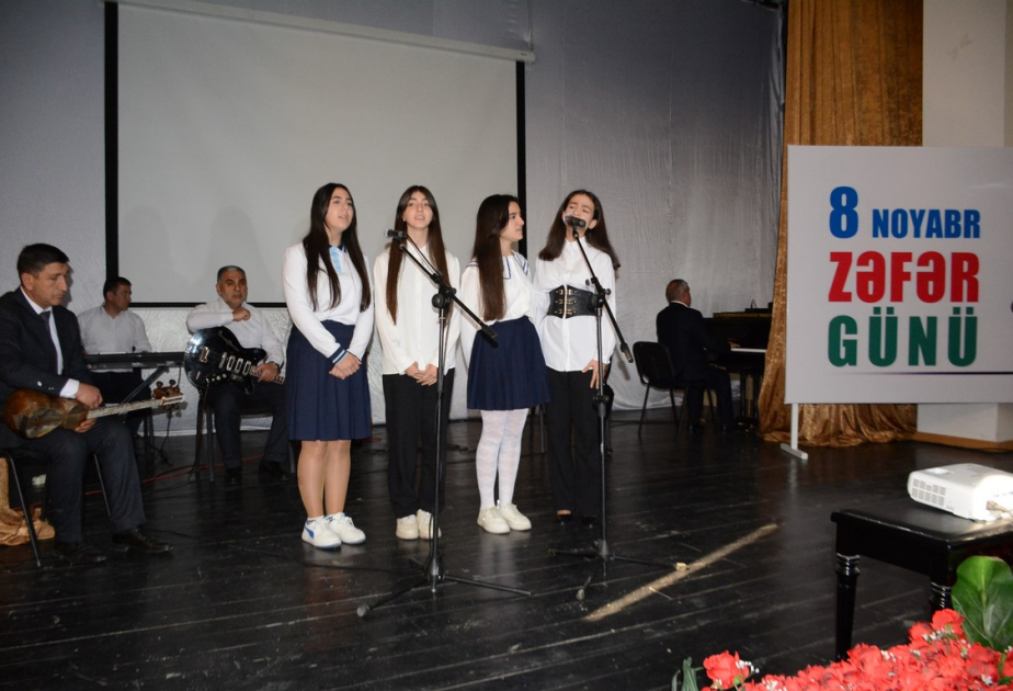 Tərtərdə “Şanlı Zəfər tariximiz” adlı tədbir keçirilib
