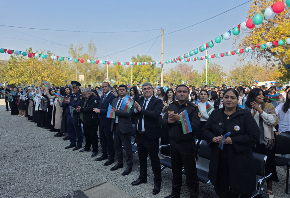 Kürdəmir Peşə Liseyində “Zəfərin 5 ili” adlı tədbir keçirilib