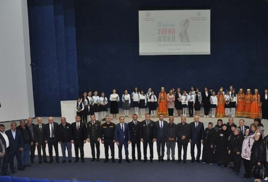 Mingəçevirdə Zəfər Günü qeyd olunub