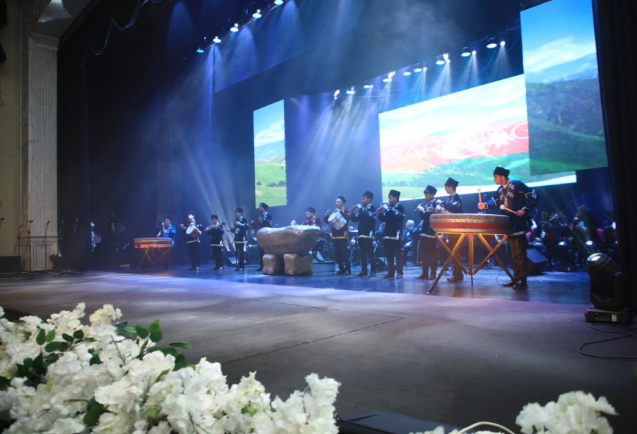 Gəncədə “Əbədi Qardaşlıq” adlı Zəfər Gününə həsr olunan konsert keçirilib