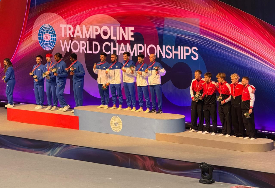 Azerbaijani tumbling gymnasts crowned World Champions