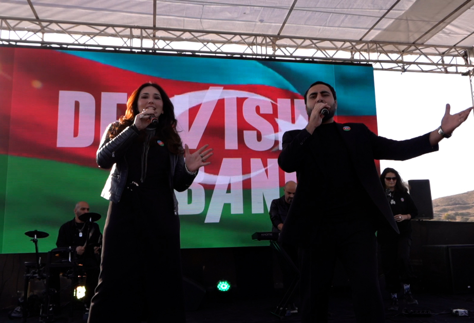 День Победы отмечен в городе Джебраил ВИДЕО