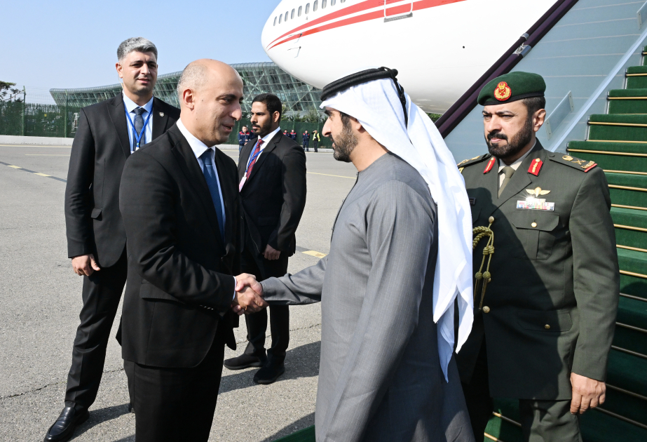 El Viceprimer Ministro de los Emiratos Árabes Unidos realiza una visita a Azerbaiyán